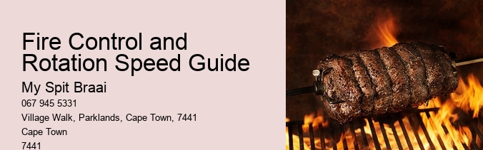 Fire Control and Rotation Speed Guide